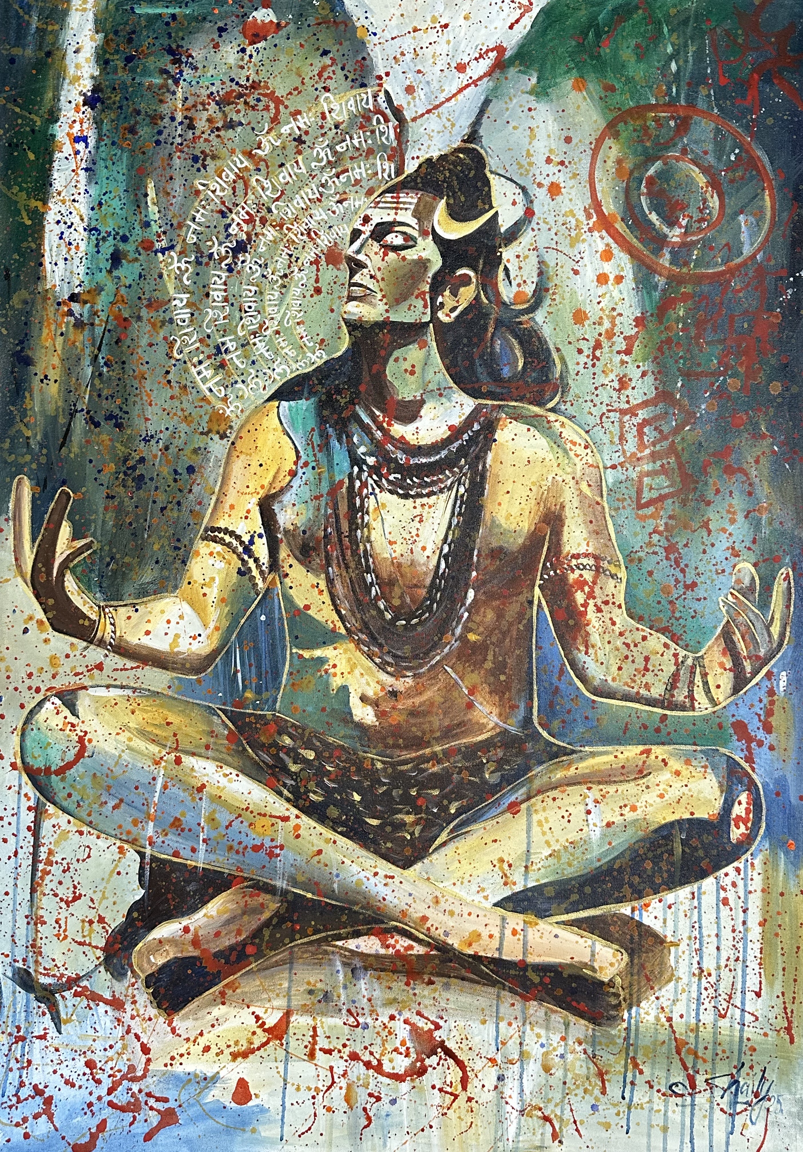 Shiva painting
